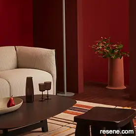Spicing up interiors with deep colour