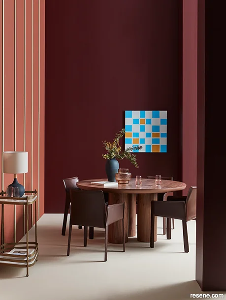 Intimate and fun dining space