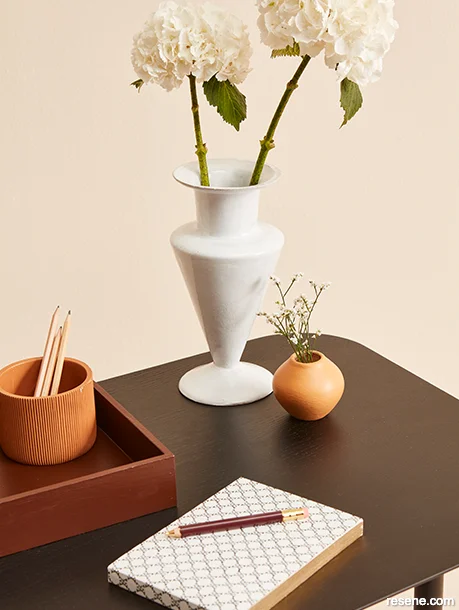 Opt for a warm hue for a cosy backdrop