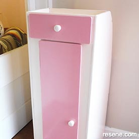 Transform a caravan cupboard