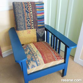 Paint an wooden chair