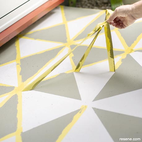 Step 6 - Remove the tape