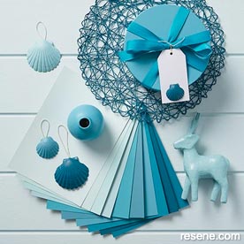 Shell gift tags