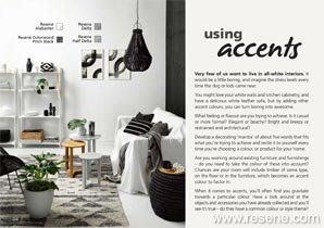 Using accent colours