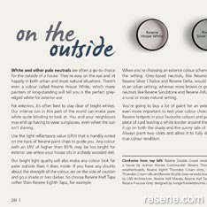 On the outside