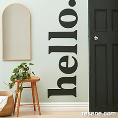 Minimalist murals