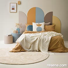 Bedhead and feature walls