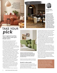 How to pick colours for your home