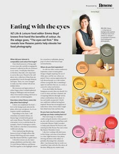 Eating with the eyes