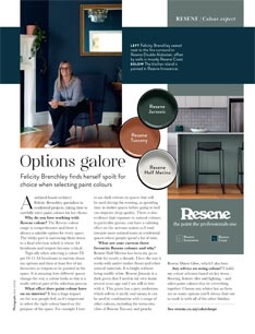 Options galore