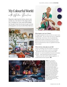 My Colourful World... with Helen Bankers