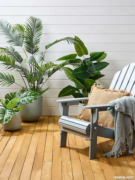 Coastal chic - outdoor living