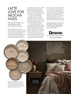 Latte love for mocha hues 