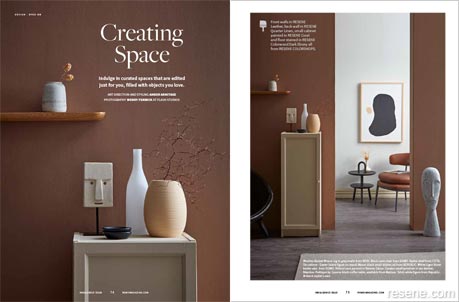 Creating space - curated spaces