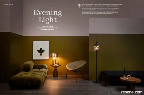 Create magical settings with deep moody colours