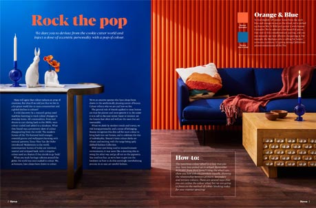 Add a pop of colour