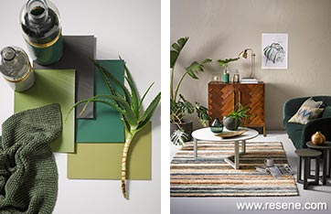 Outdoor greens come inside your lounge
