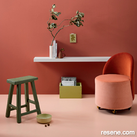 Terracotta with a rose coloured twist