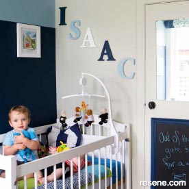 Blue boy's room
