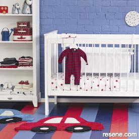 Blue nursery