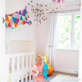 Stylish girl's room