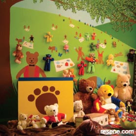 Kid's room - into the woods theme