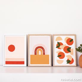 Make an cute artwork for your kids rooms