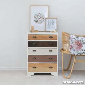 Upcycled drawers