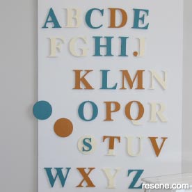 Magnetic Alphabet
