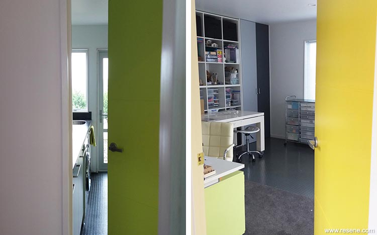 laundry and studio
