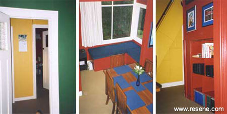 A warm and vibrant home interior