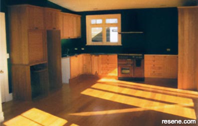 Repainted kitchen
