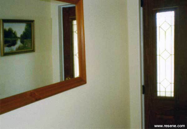 Resene Scotch Mist in hallway