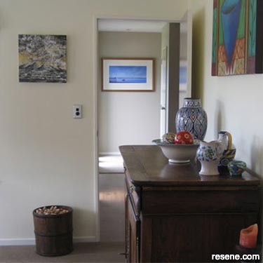Resene Sisal in hallway