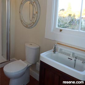 White bathroom