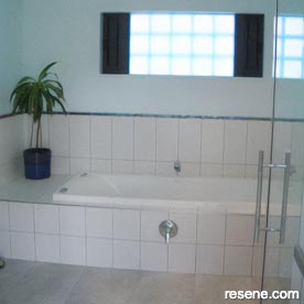 Nature inspired bathroom design