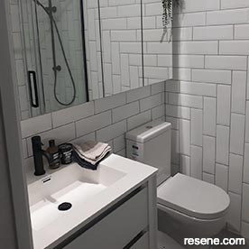 Tiled bathroom