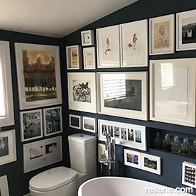 Art in the bathroom