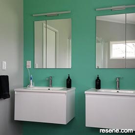 Bathroom feature walls