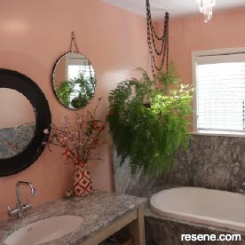 Pink bathroom