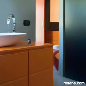 Fresh new colours to update a bathroom