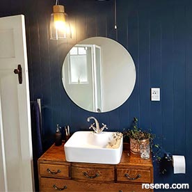 Painting bathrooms