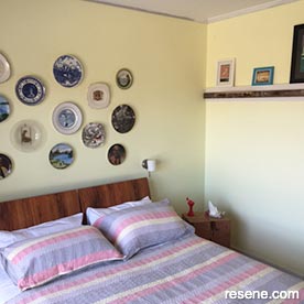 Yellow bedroom