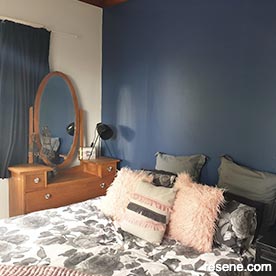 Blue bedroom