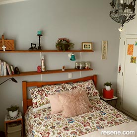 Grey bedroom