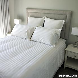 Modern master bedroom