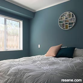 Blue bedroom