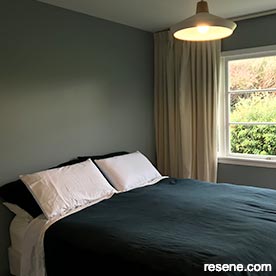 Blue bedroom