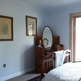 Calming bedroom