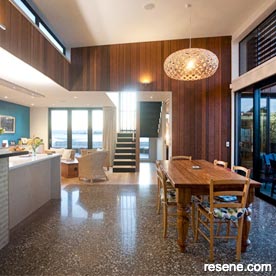 Colourful dining room